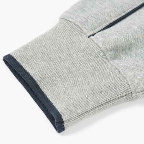 Palace GRIMEY ZIP FUNNEL GREY MARL - Colorway