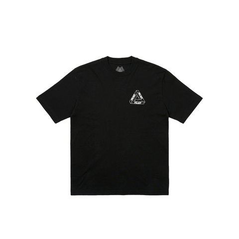 Palace TRI-RIPPED T-SHIRT BLACK - Colorway