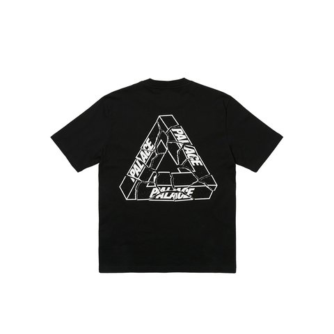 Palace TRI-RIPPED T-SHIRT BLACK - €48.00