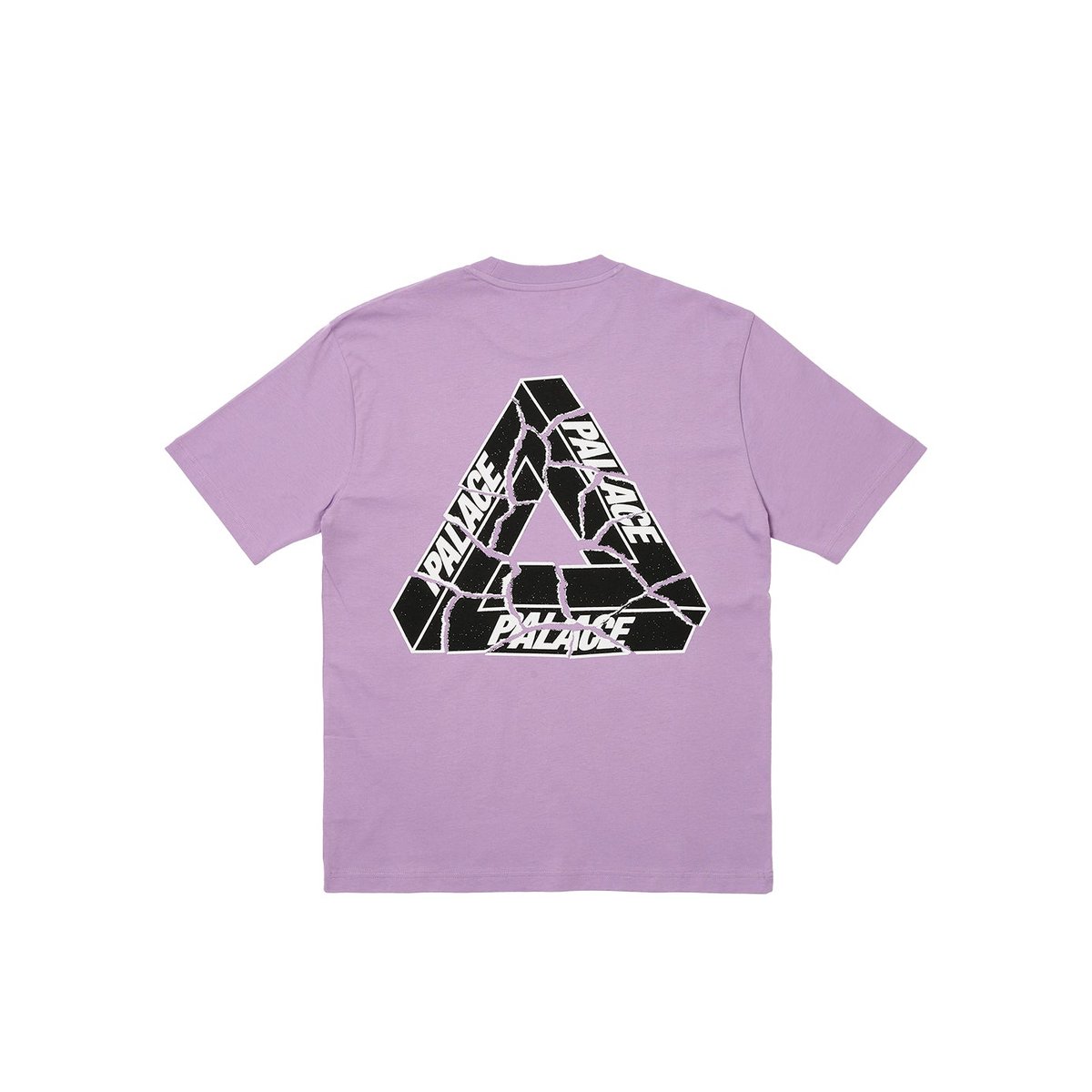 Palace TRI-RIPPED T-SHIRT LIGHT PURPLE (Autumn 2023) - €48.00
