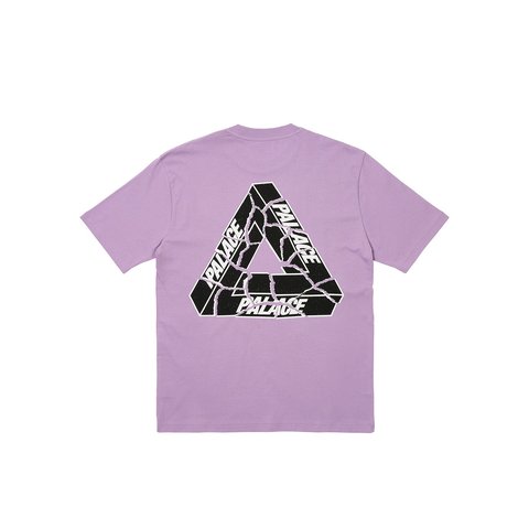 Palace TRI-RIPPED T-SHIRT LIGHT PURPLE - €48.00