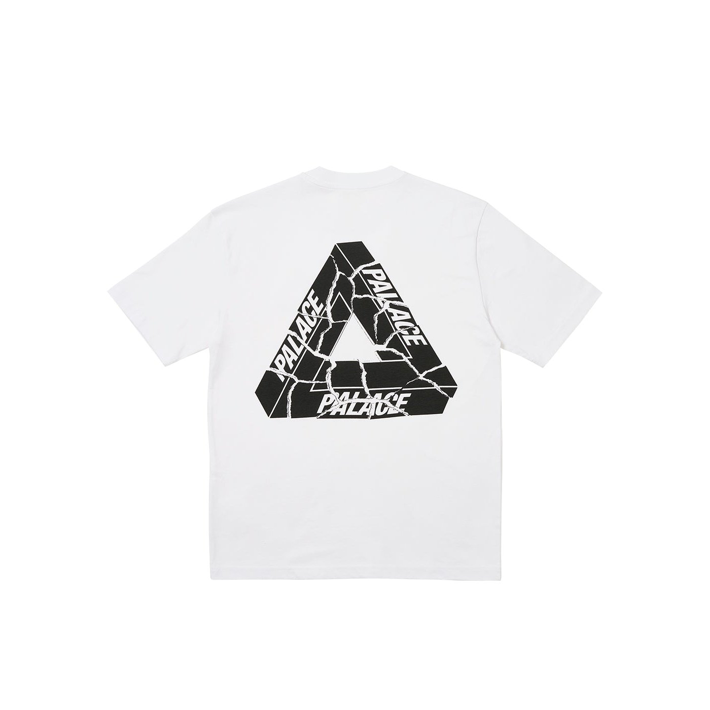 TRI-RIPPED T-SHIRT WHITE