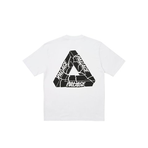 Palace TRI-RIPPED T-SHIRT WHITE - €48.00
