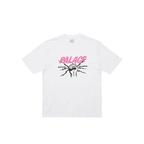 Palace SHOCKING BEHAVIOUR T-SHIRT WHITE - €48.00