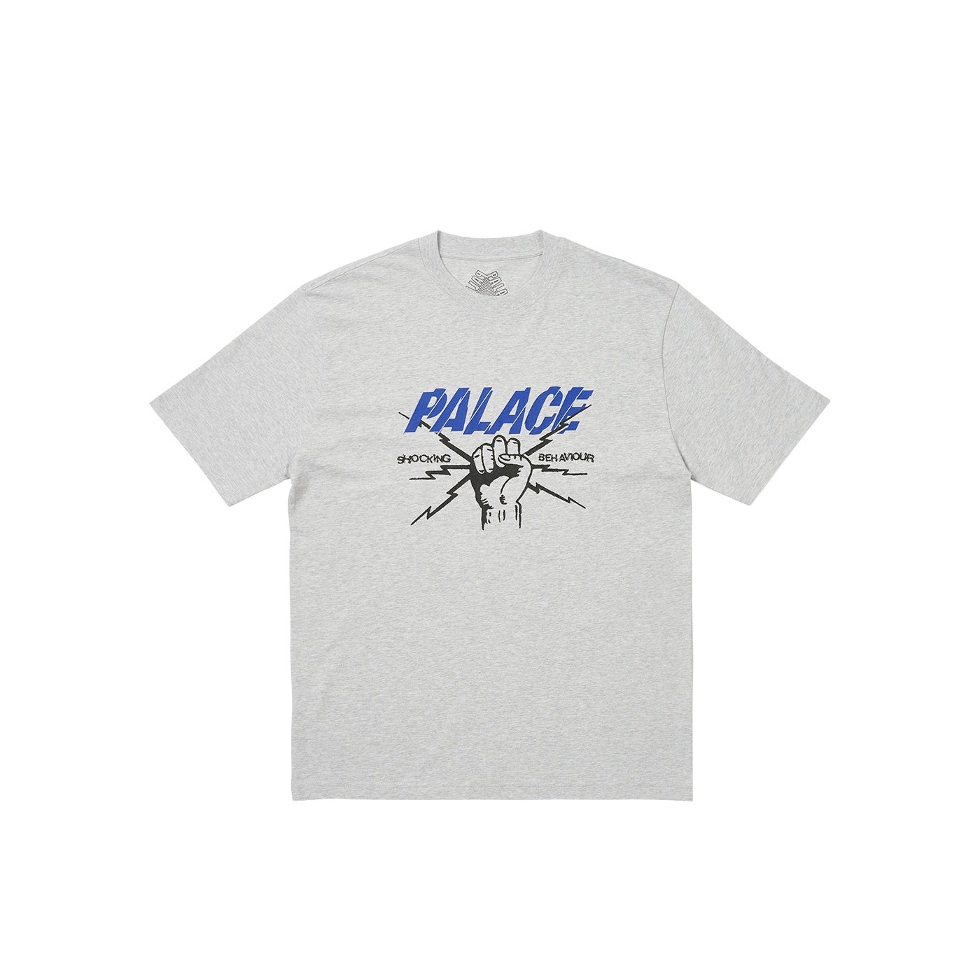 SHOCKING BEHAVIOUR T-SHIRT GREY MARL