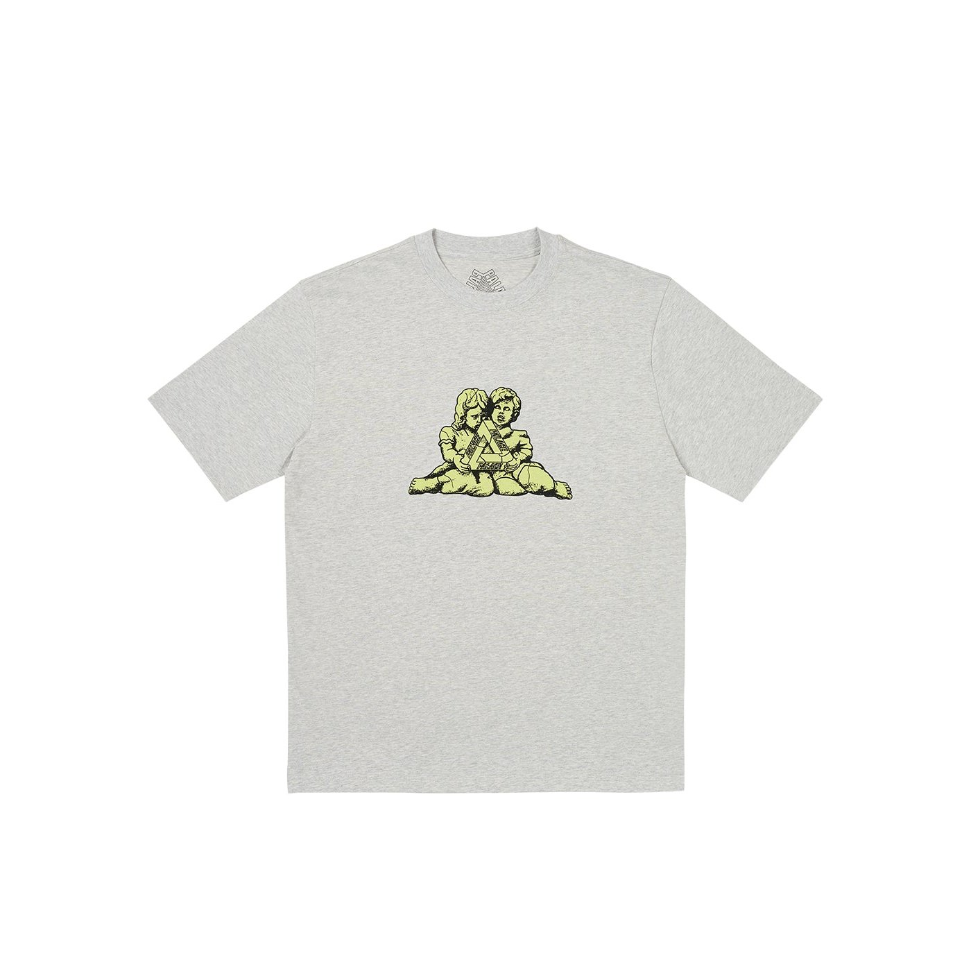 CHISELED T-SHIRT GREY MARL