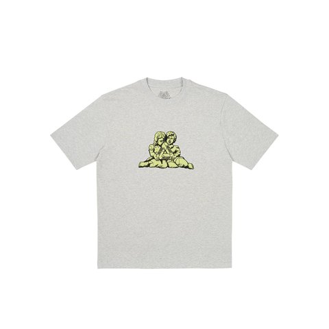 Palace CHISELED T-SHIRT GREY MARL - €48.00