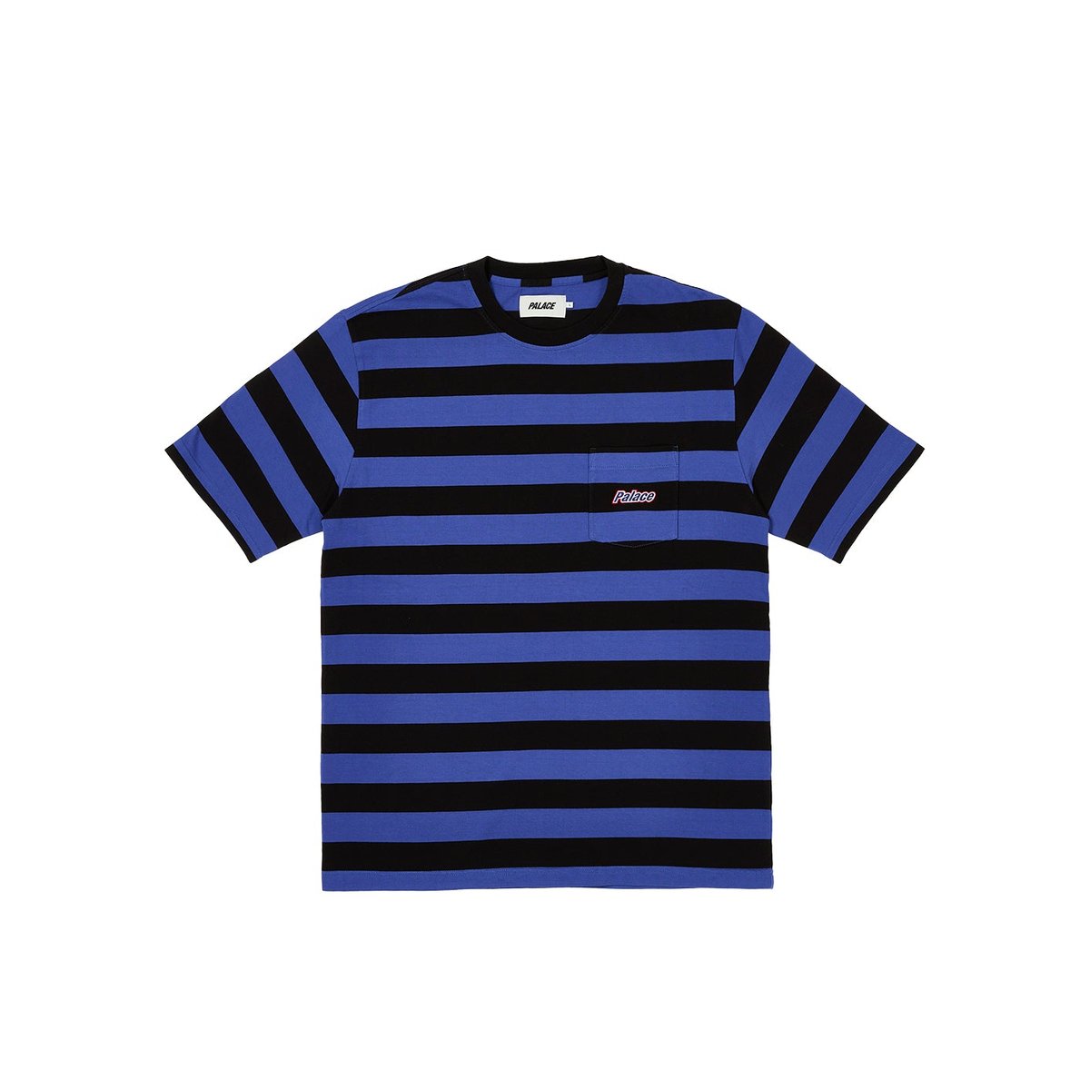 Palace BLOCK STRIPE T-SHIRT BLACK (Autumn 2023) - €68.00
