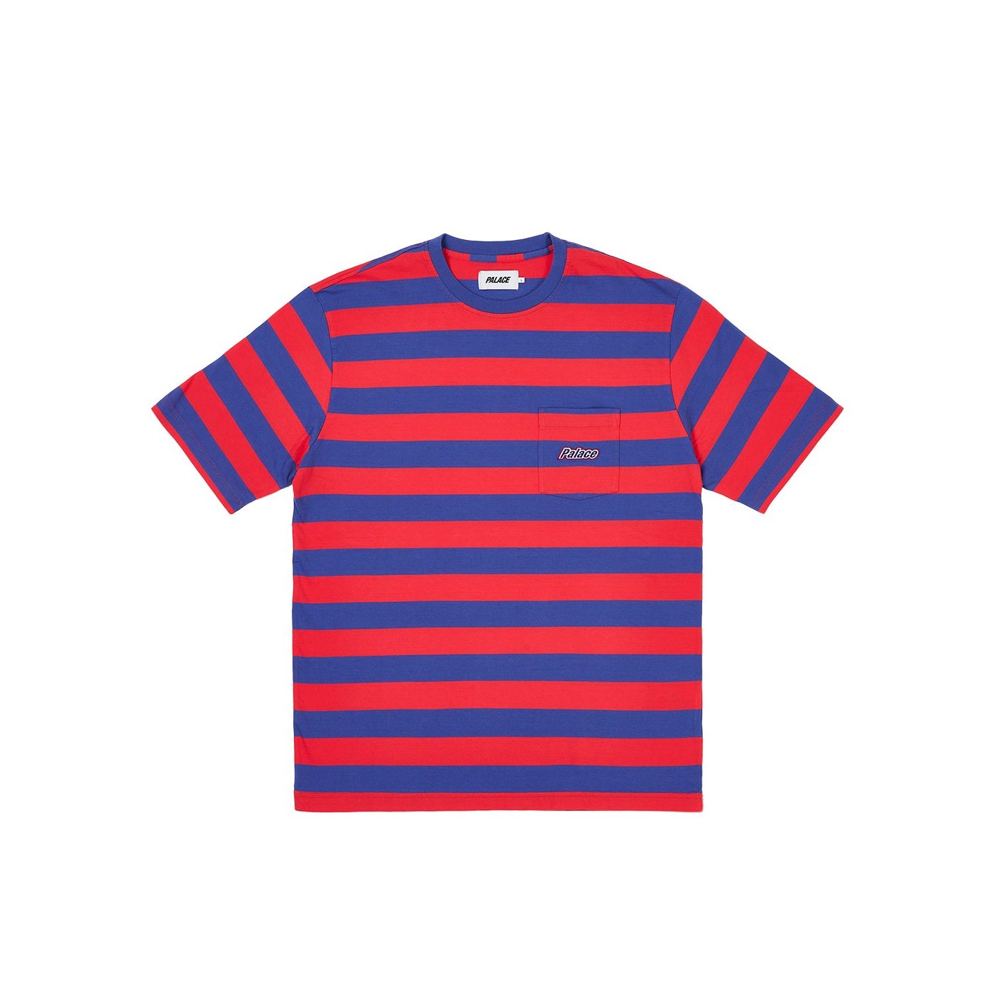 BLOCK STRIPE T-SHIRT NAVY