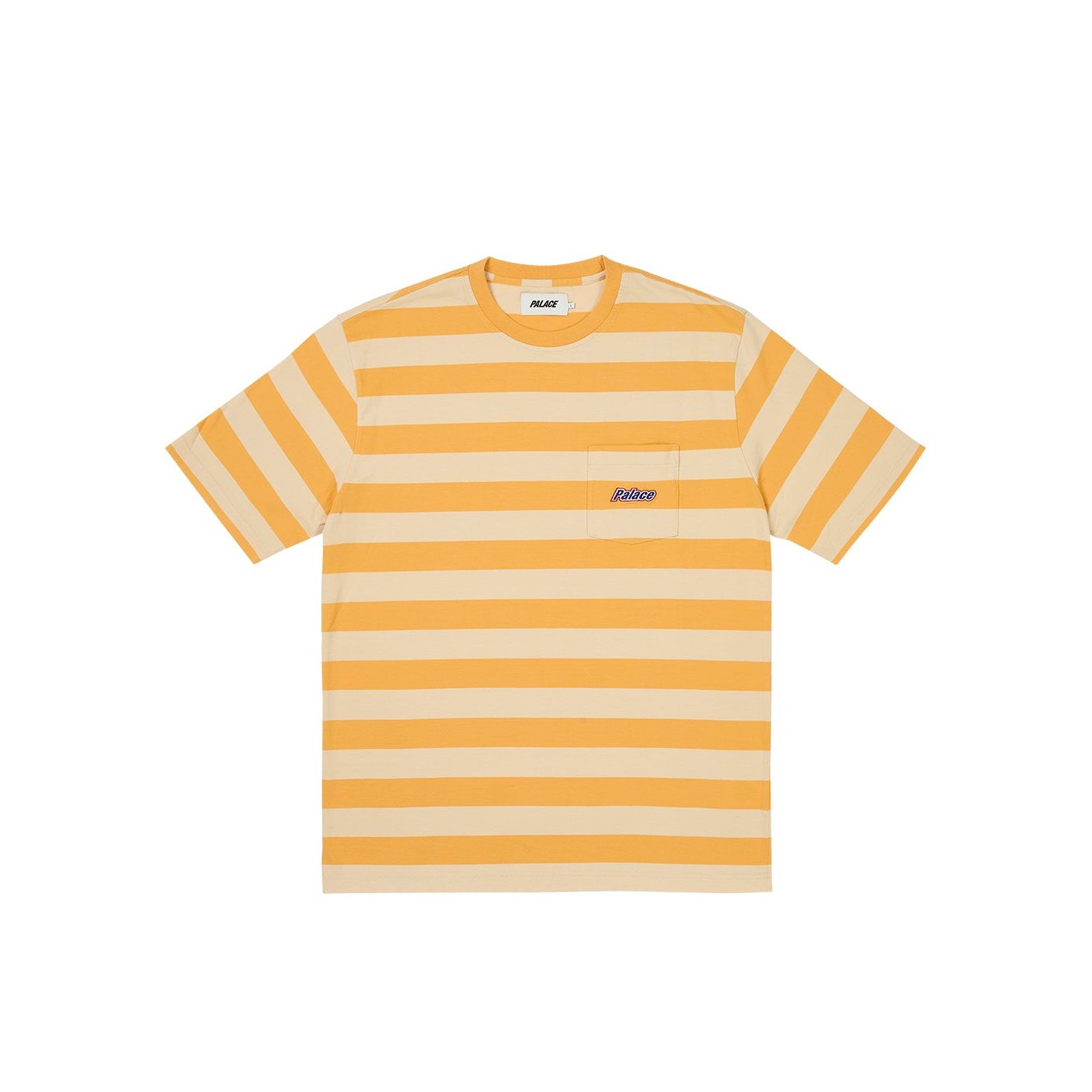 BLOCK STRIPE T-SHIRT AMBER NECTAR