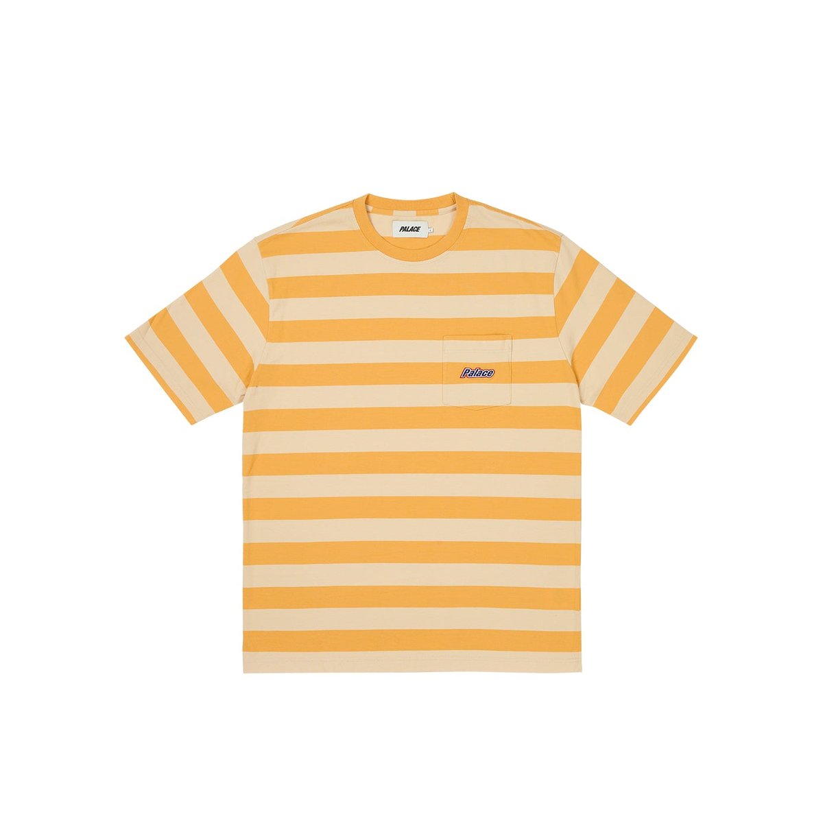 BLOCK STRIPE T-SHIRT AMBER NECTAR