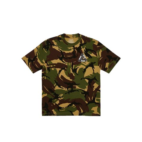 Palace TRI-RIPPED T-SHIRT WOODLAND CAMO - Colorway