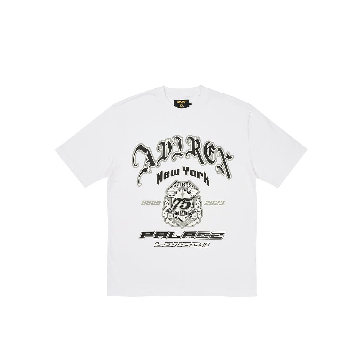 Palace PALACE AVIREX T-SHIRT WHITE (Autumn 2023) - €48.00