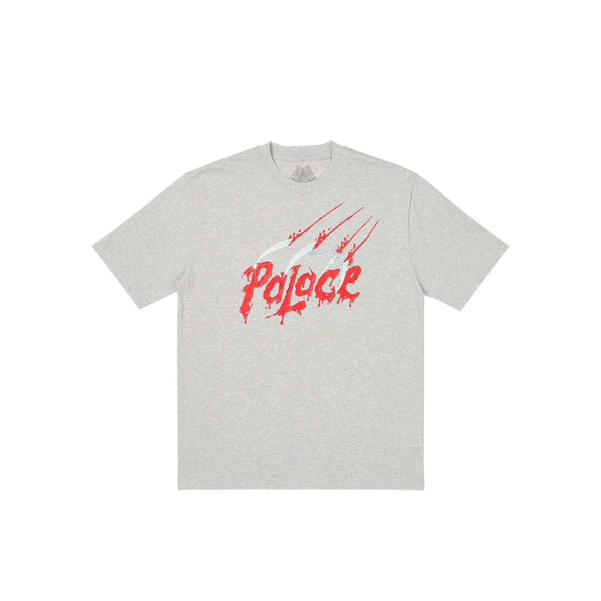 Palace SCRATCHY T-SHIRT GREY MARL (Autumn 2023) - €48.00