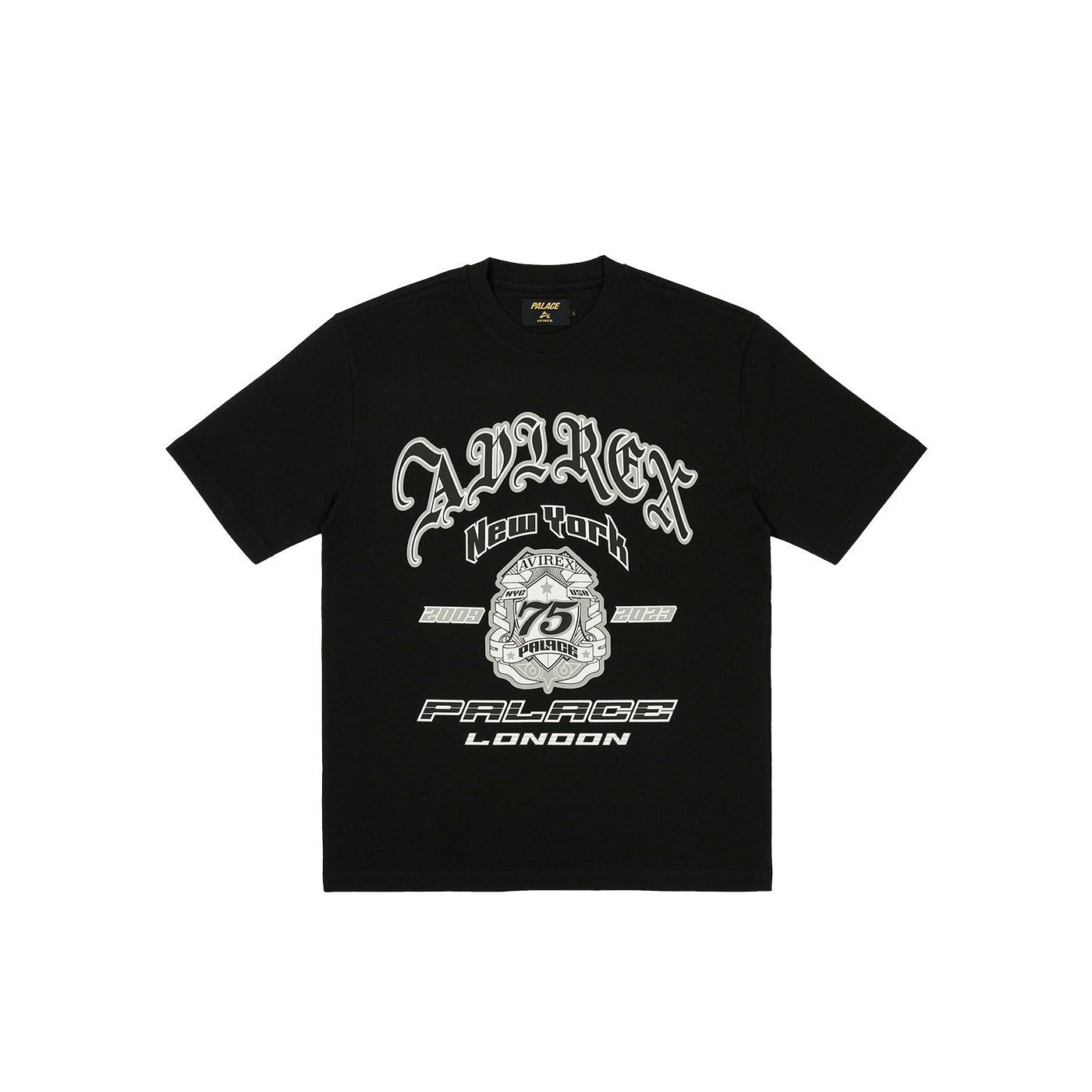 PALACE AVIREX T-SHIRT BLACK