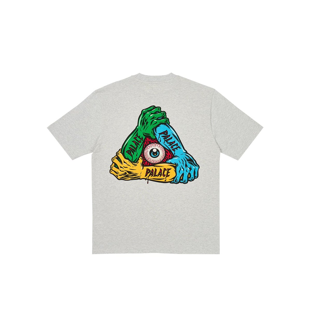 Palace ARMS T-SHIRT GREY MARL (Autumn 2023) - €48.00
