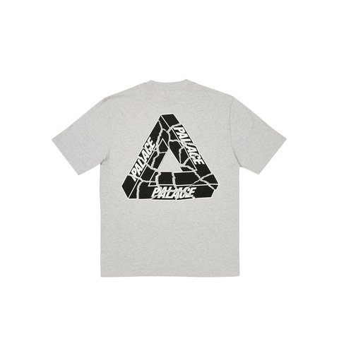 Palace TRI-RIPPED T-SHIRT GREY MARL - €48.00