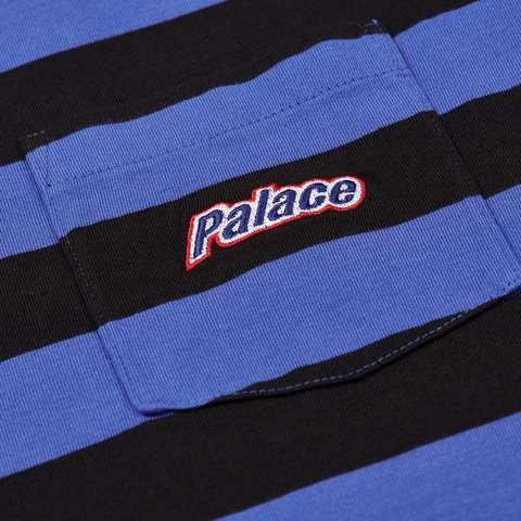 Palace BLOCK STRIPE T-SHIRT BLACK - Colorway