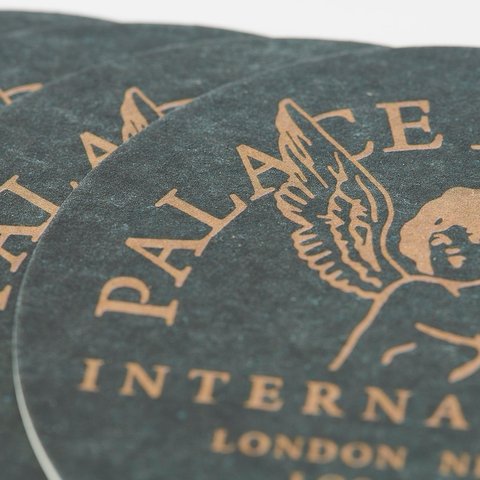 Palace INTERNATIONAL COASTER SET BLACK - Colorway