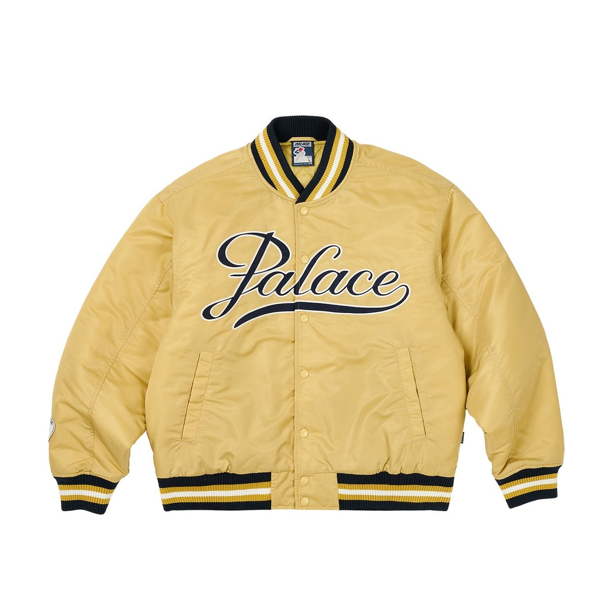 Palace SATIN THE ARENA JACKET GOLD (Autumn 2023) - €258.00