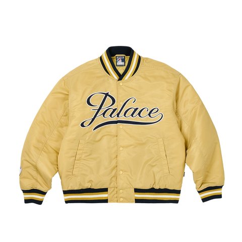 Palace SATIN THE ARENA JACKET GOLD