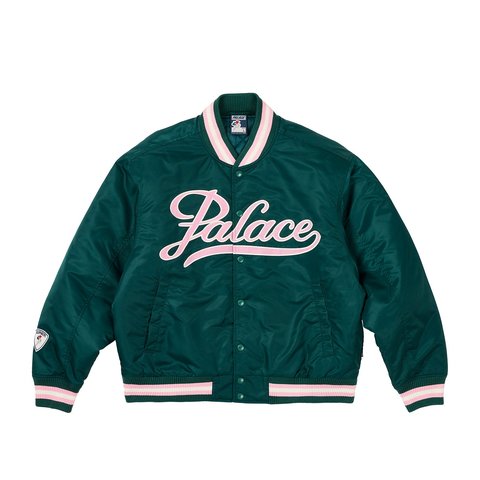 Palace SATIN THE ARENA JACKET GREEN - €258.00