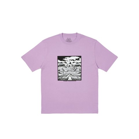 Palace MULTI PALACE T-SHIRT LIGHT PURPLE - €48.00
