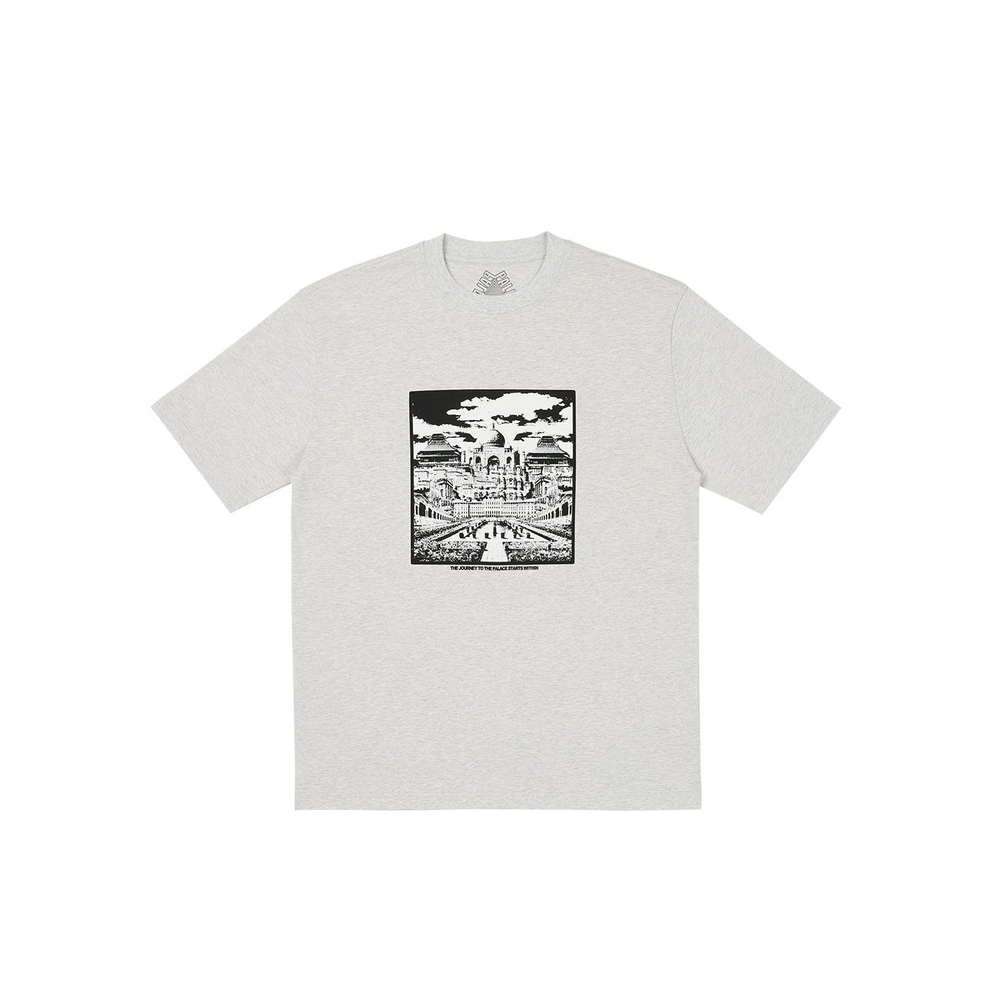 MULTI PALACE T-SHIRT GREY MARL