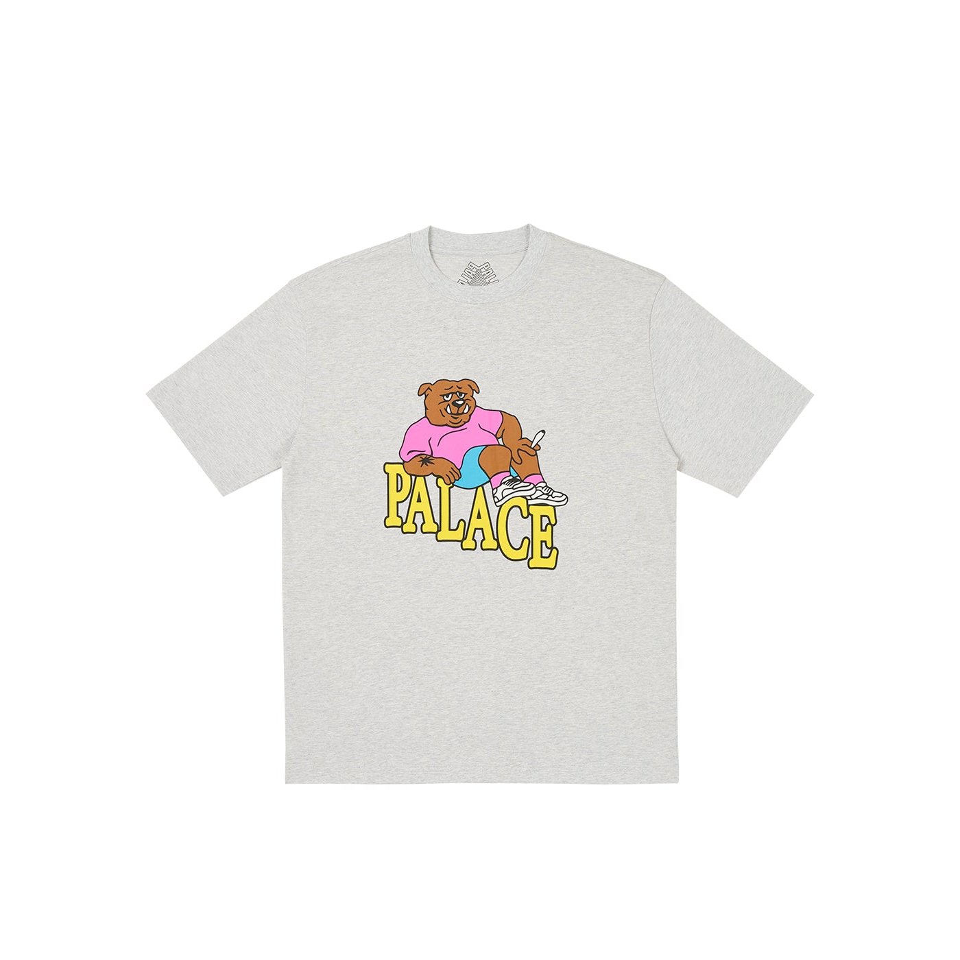 DOGHOUSE T-SHIRT GREY MARL