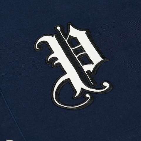 Palace OLD ENGLISH OVERSHIRT NAVY - Colorway