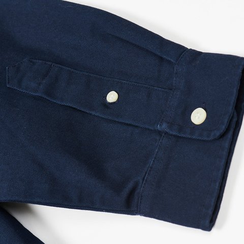 Palace OLD ENGLISH OVERSHIRT NAVY - Colorway