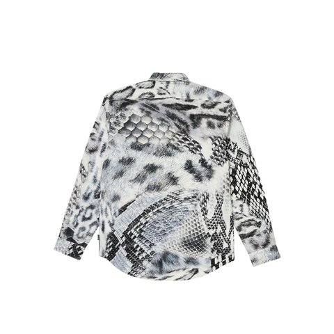 Palace ANIMAL PRINT SHIRT GREY - Colorway