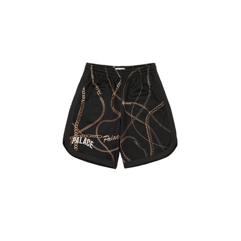 Palace CHAIN BASKETBALL SHORT BLACK - Colorway