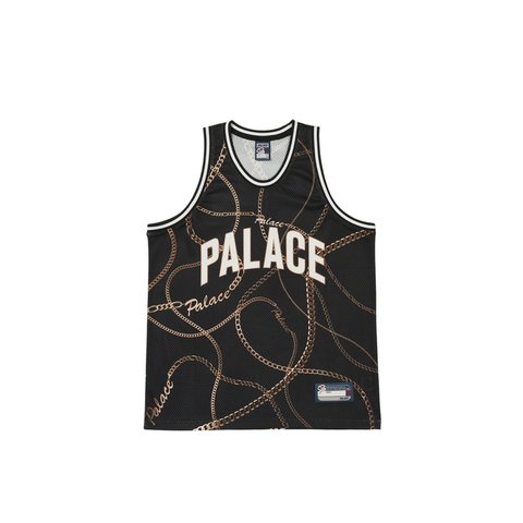 CHAIN BASKETBALL VEST BLACK