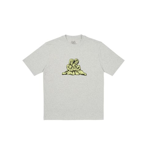Palace CHISELED T-SHIRT GREY MARL - Colorway