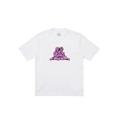 Palace CHISELED T-SHIRT WHITE - Colorway