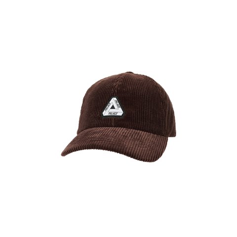 Palace CORD TRI-FERG PATCH 6-PANEL BROWN - Colorway