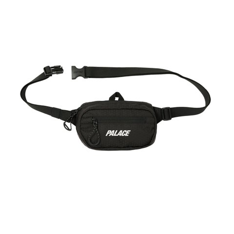 Palace CORDURA ECO HEX RIPSTOP MINI WAIST BAG BLACK - Colorway
