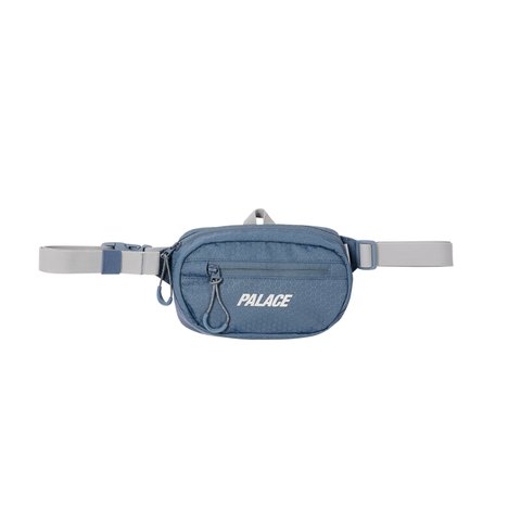 Palace CORDURA ECO HEX RIPSTOP MINI WAIST BAG SLATE GREY - Colorway