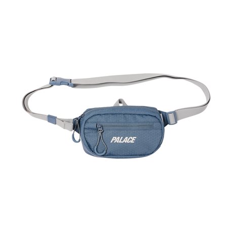 Palace CORDURA ECO HEX RIPSTOP MINI WAIST BAG SLATE GREY - Colorway