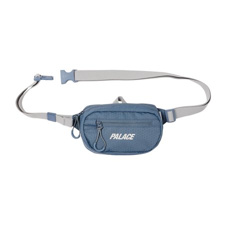 Palace CORDURA ECO HEX RIPSTOP MINI WAIST BAG SLATE GREY - Colorway