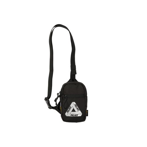 Palace CORDURA ECO HEX RIPSTOP SHOT BAG BLACK - Colorway
