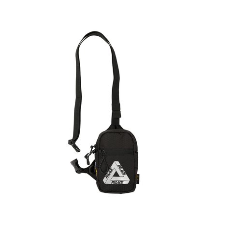 Palace CORDURA ECO HEX RIPSTOP SHOT BAG BLACK - Colorway