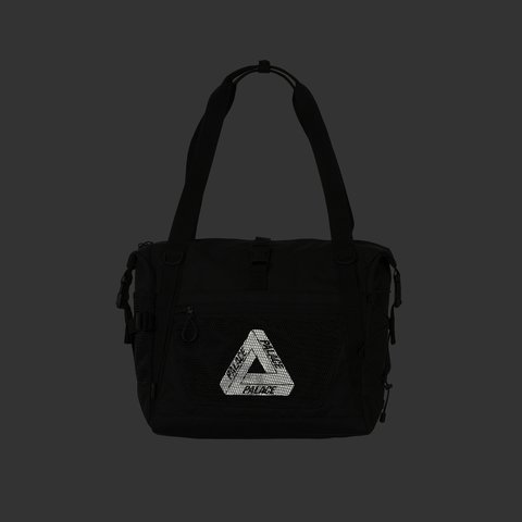 Palace CORDURA ECO HEX RIPSTOP SHOULDER BAG BLACK - Colorway