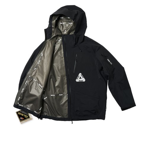 Palace GORE-TEX R-TEK JACKET BLACK - Colorway
