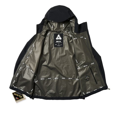 Palace GORE-TEX R-TEK JACKET BLACK - Colorway