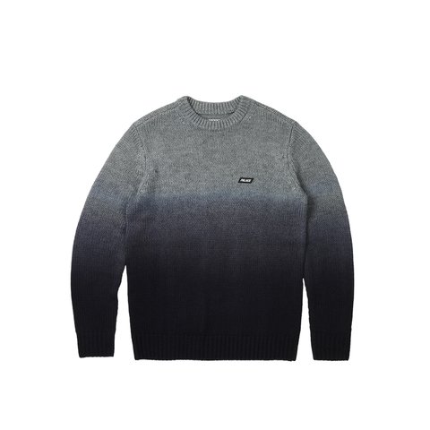 Palace GRADIENT DYE RIB KNIT BLACK - Colorway