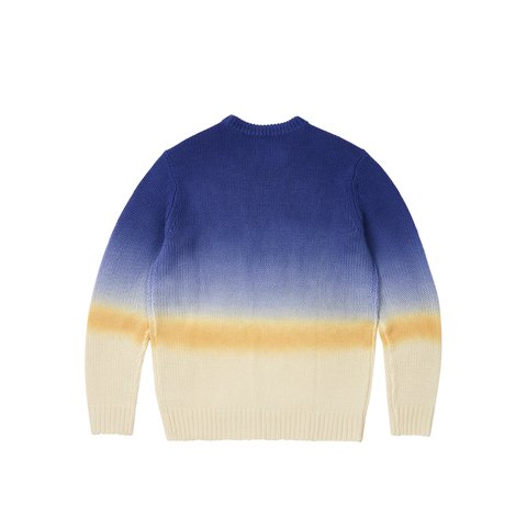 Palace GRADIENT DYE RIB KNIT BLUE - Colorway