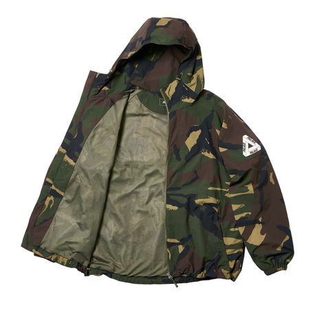 Palace HOODED SHELLER JACKET CAMO - Colorway