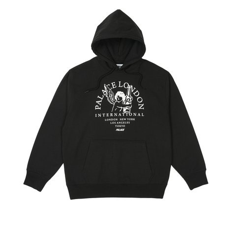 Palace INTERNATIONAL HOOD BLACK - Colorway